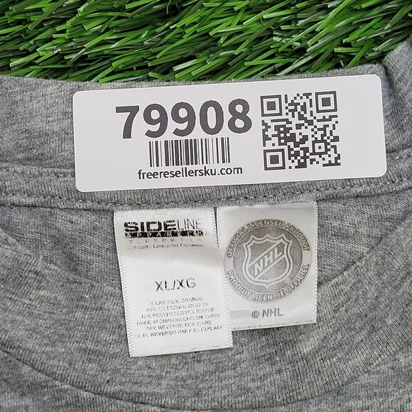 Pittsburgh-Penguins Shirt Womens XL 23x28 Arch Gray - Picture 7 of 13